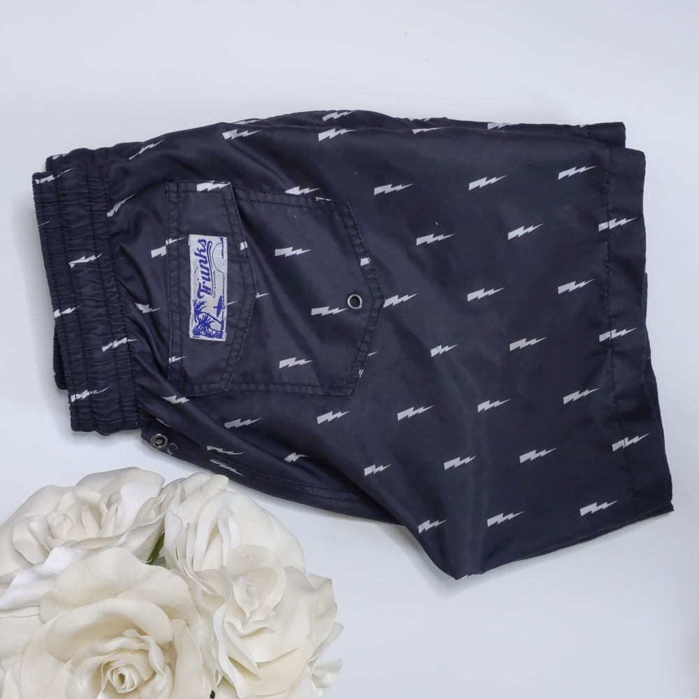 Trunks Surf & Swim Boys Drawstring Size Small - Picture 3 of 9